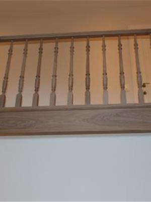 Balustrade met gedraaide balusters